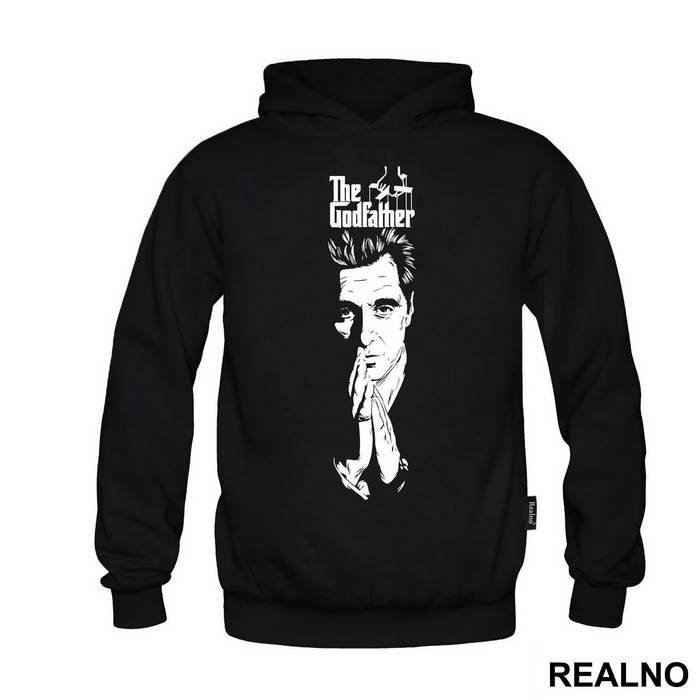 Michael Corleone - Al Pacino And Logo - The Godfather - Kum - Majica