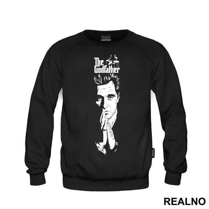 Michael Corleone - Al Pacino And Logo - The Godfather - Kum - Majica