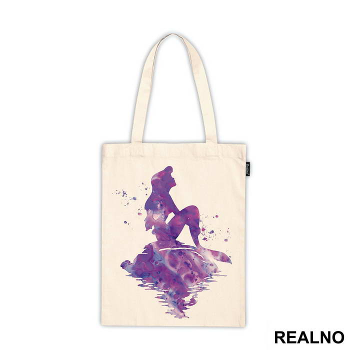 Mermaid Sitting On A Rock Silhouette - Sirene - Mermaid - Majica