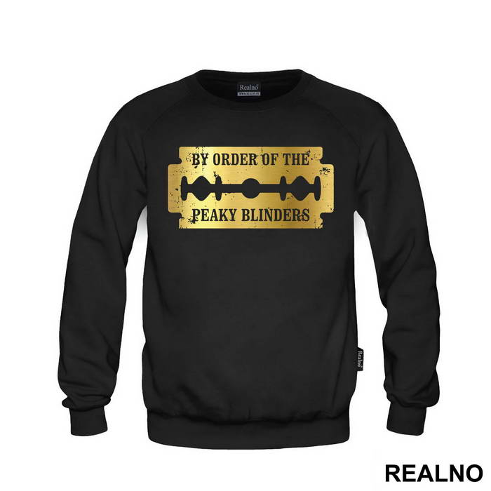 By The Order Of - Gold - Peaky Blinders - Majica