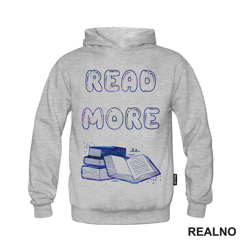 Read More - Colors - Books - Čitanje - Knjige - Majica