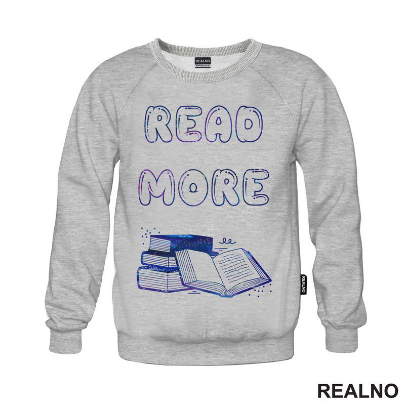 Read More - Colors - Books - Čitanje - Knjige - Majica