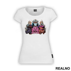 Shredder, Krang, Bibop i Rokstedi - Nindža Kornjače - Majica