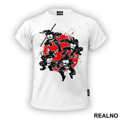 Red Splatter - Nindža Kornjače - Majica