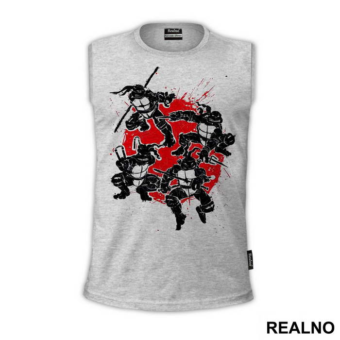 Red Splatter - Nindža Kornjače - Majica
