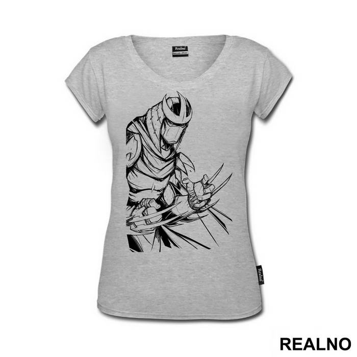 Shredder - Outline - Nindža Kornjače - Majica
