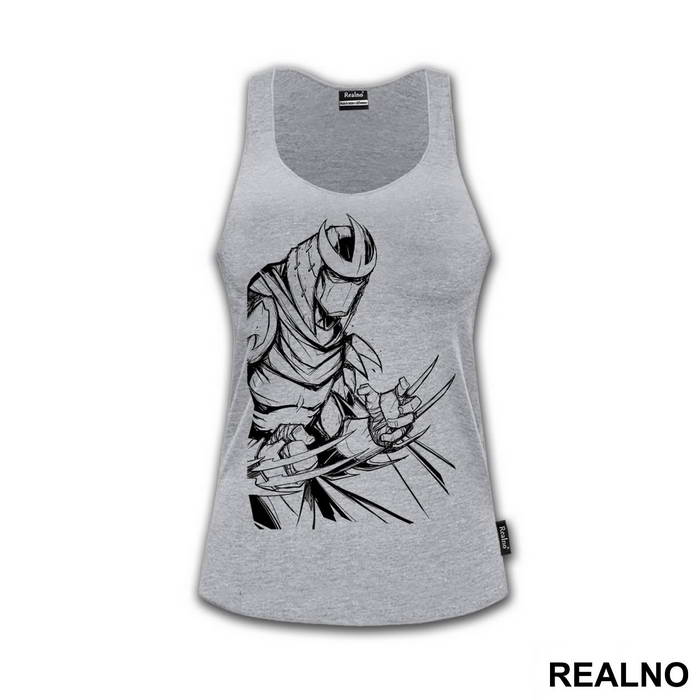 Shredder - Outline - Nindža Kornjače - Majica