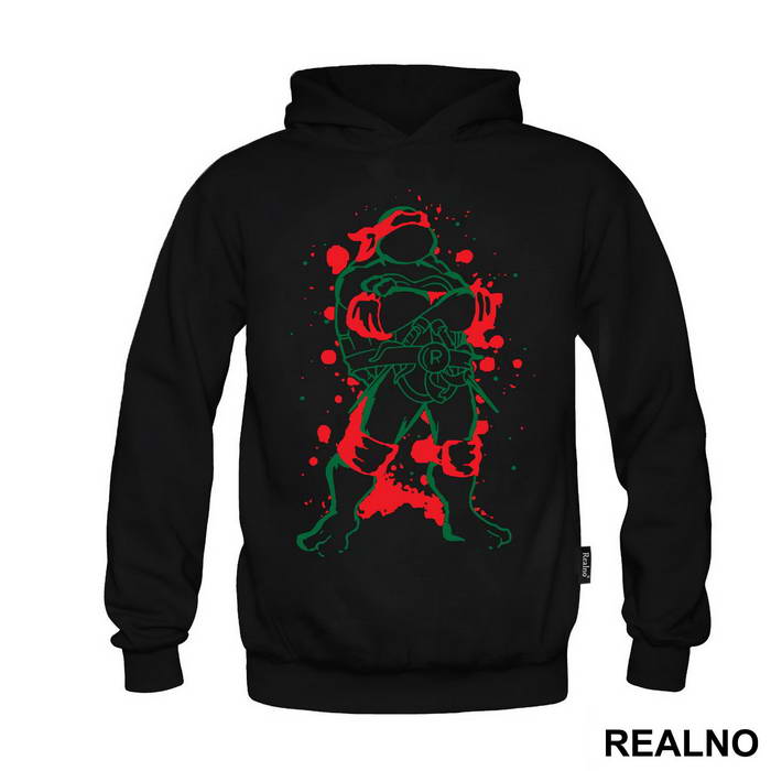 Rafaelo - Outline - Nindža Kornjače - Majica