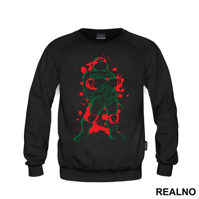 Rafaelo - Outline - Nindža Kornjače - Majica