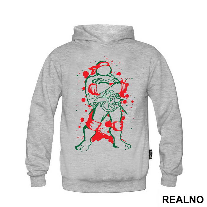 Rafaelo - Outline - Nindža Kornjače - Majica