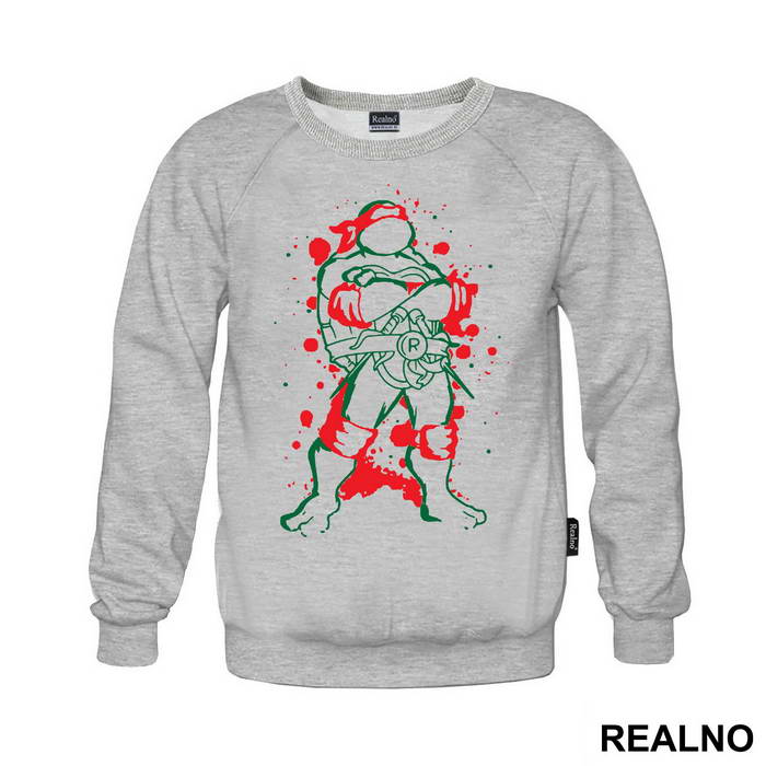 Rafaelo - Outline - Nindža Kornjače - Majica