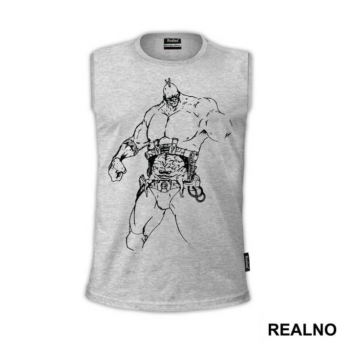 Krang - Outline - Nindža Kornjače - Majica