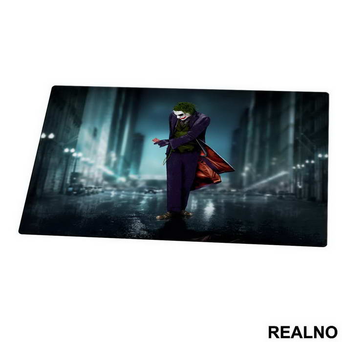 Heath Ledger With Card - Joker - Podmetač za sto