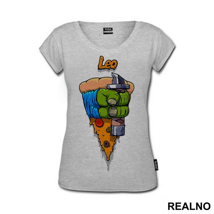 Leo - Pizza - Nindža Kornjače - Majica
