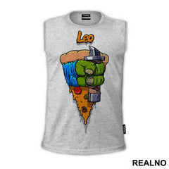 Leo - Pizza - Nindža Kornjače - Majica