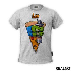 Leo - Pizza - Nindža Kornjače - Majica