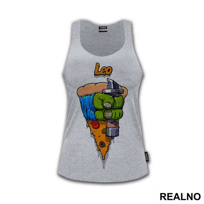 Leo - Pizza - Nindža Kornjače - Majica