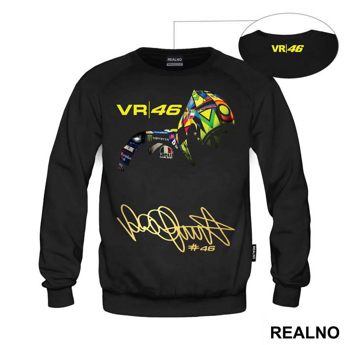 Shadow - Gold - Rossi - 46 - MotoGP - Sport - Majica