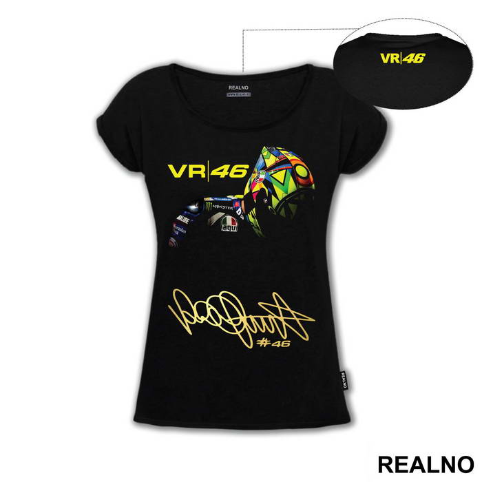 Shadow - Gold - Rossi - 46 - MotoGP - Sport - Majica
