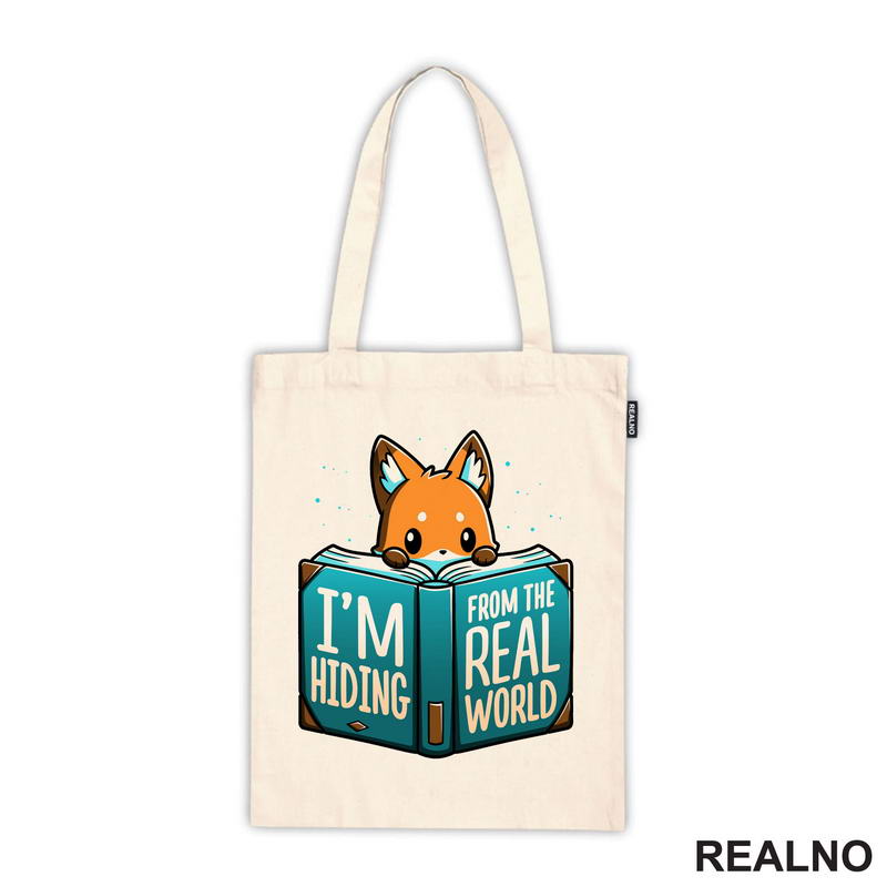 I'm Hiding From The Real World - Books - Čitanje - Knjige - Majica