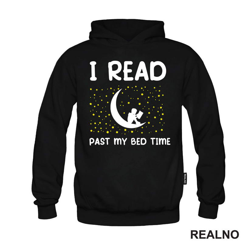 I Read Past My Bed Time - Books - Čitanje - Knjige - Majica