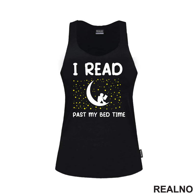 I Read Past My Bed Time - Books - Čitanje - Knjige - Majica