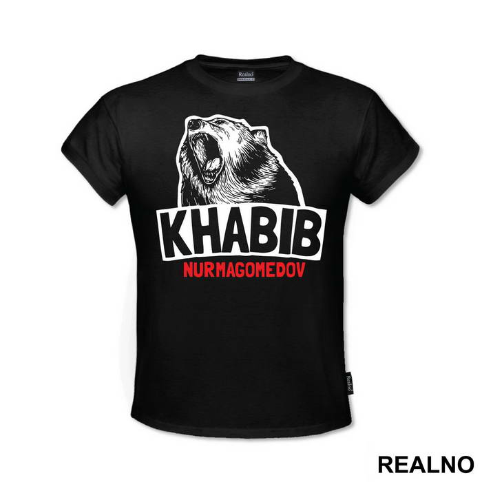 Bear - White - Khabib Nurmagomedov - MMA - Majica