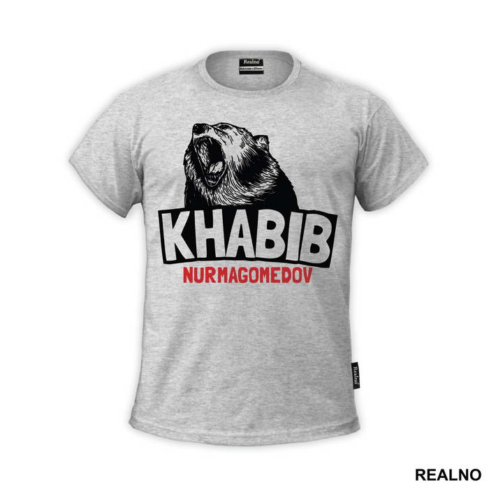 Bear - White - Khabib Nurmagomedov - MMA - Majica