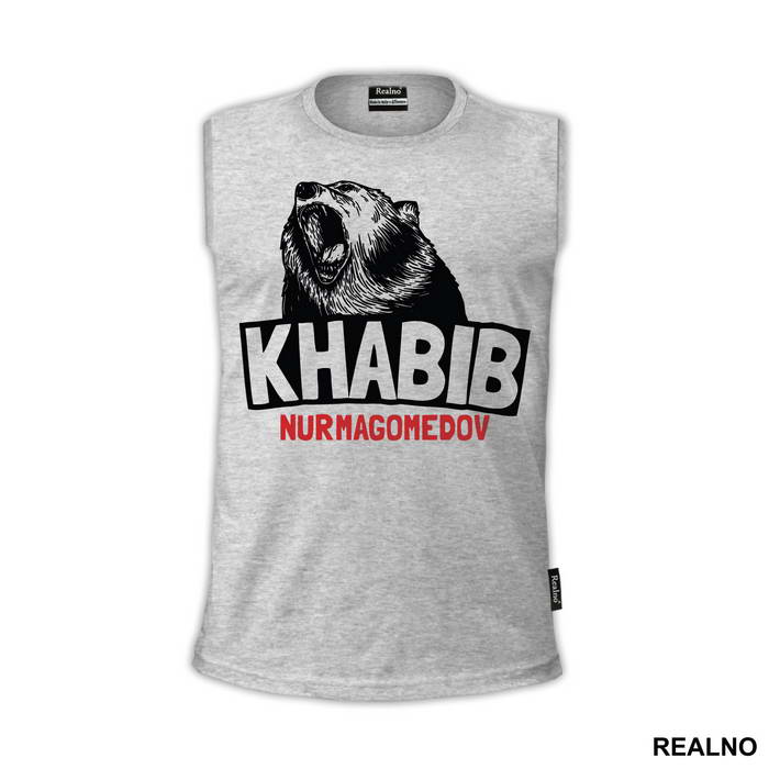 Bear - White - Khabib Nurmagomedov - MMA - Majica