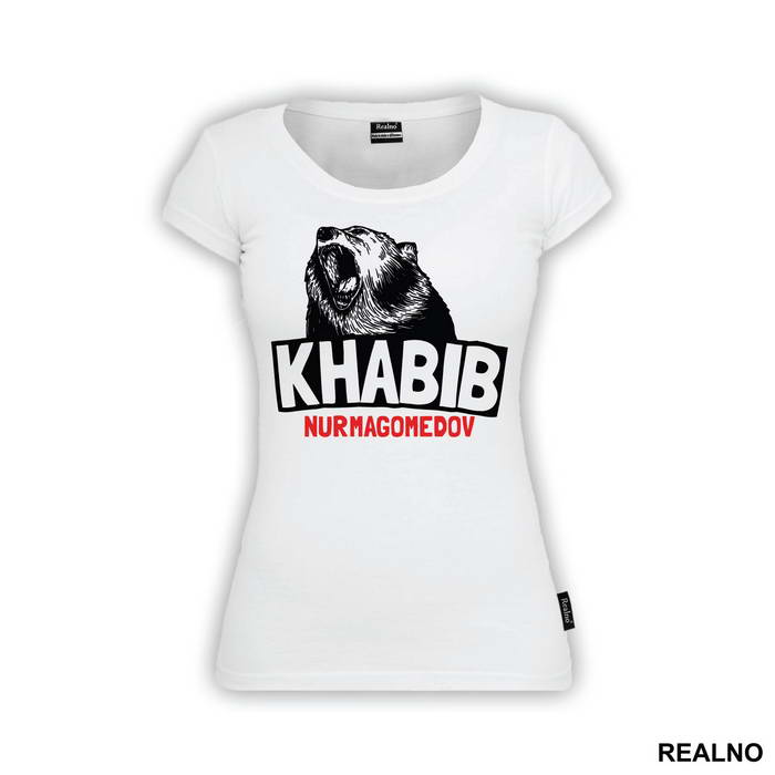 Bear - White - Khabib Nurmagomedov - MMA - Majica