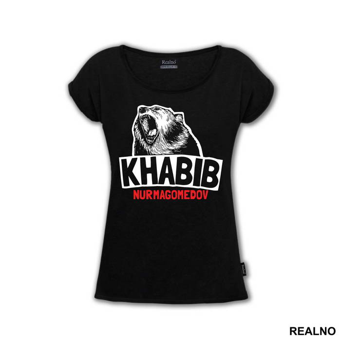 Bear - White - Khabib Nurmagomedov - MMA - Majica