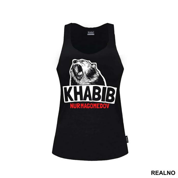 Bear - White - Khabib Nurmagomedov - MMA - Majica