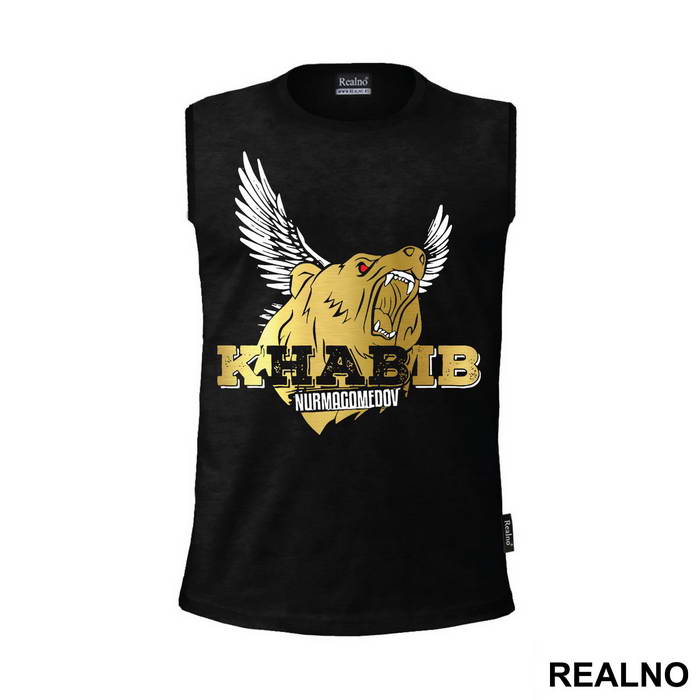 Bear - Gold - Khabib Nurmagomedov - MMA - Majica