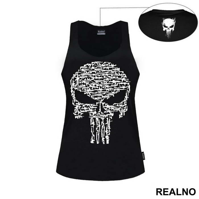 Guns - Skull - Punisher - Majica