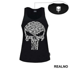 Guns - Skull - Punisher - Majica