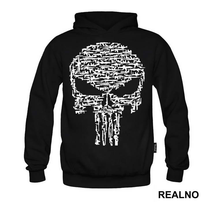 Guns - Skull - Punisher - Majica