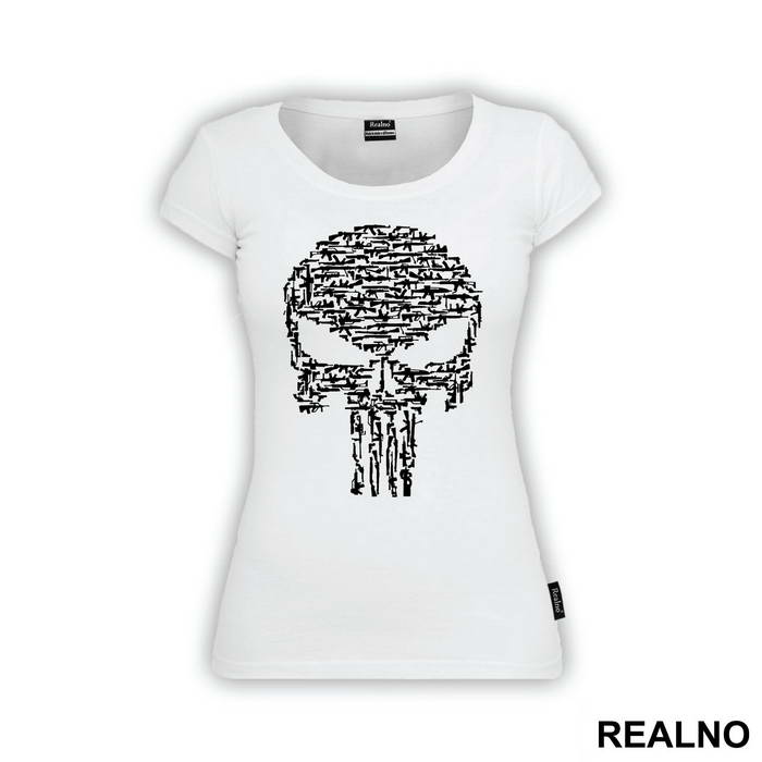 Guns - Skull - Punisher - Majica