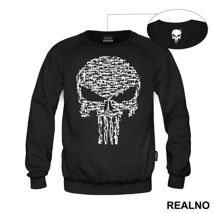 Guns - Skull - Punisher - Majica