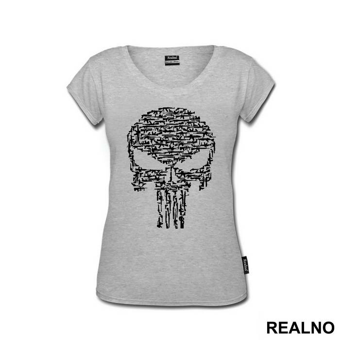 Guns - Skull - Punisher - Majica