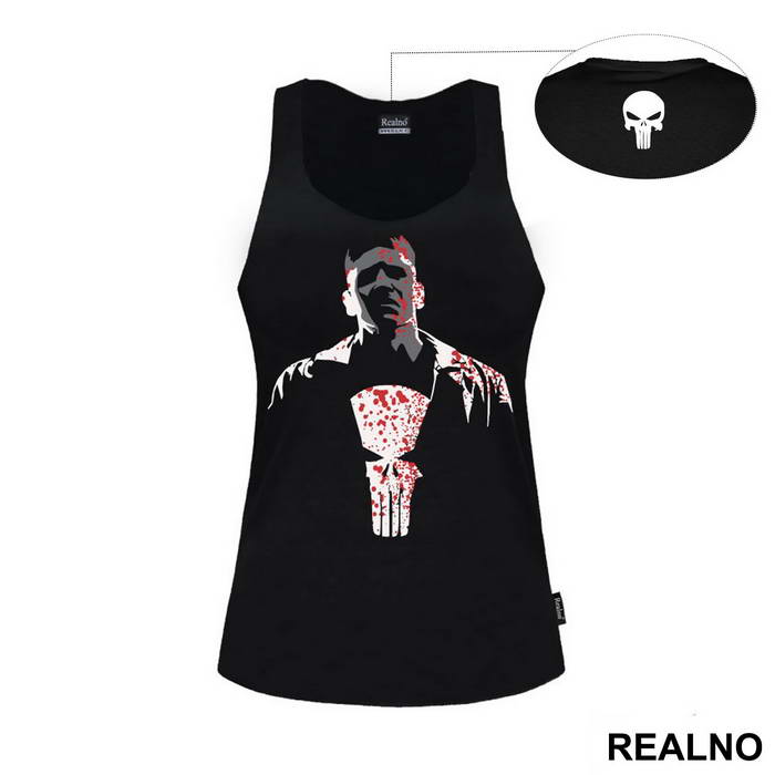 Blood Splatter - Punisher - Majica