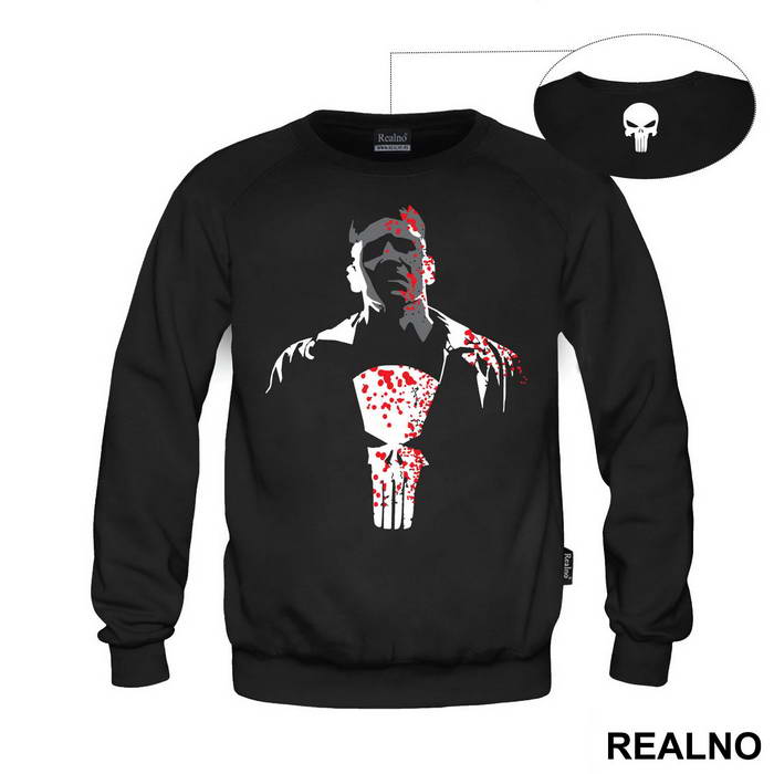 Blood Splatter - Punisher - Majica