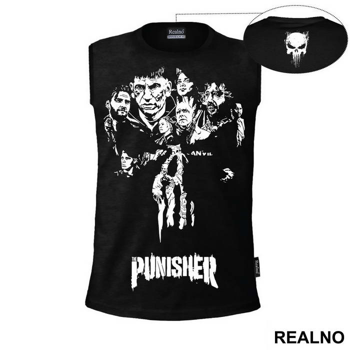 Characters - Skull - Punisher - Majica