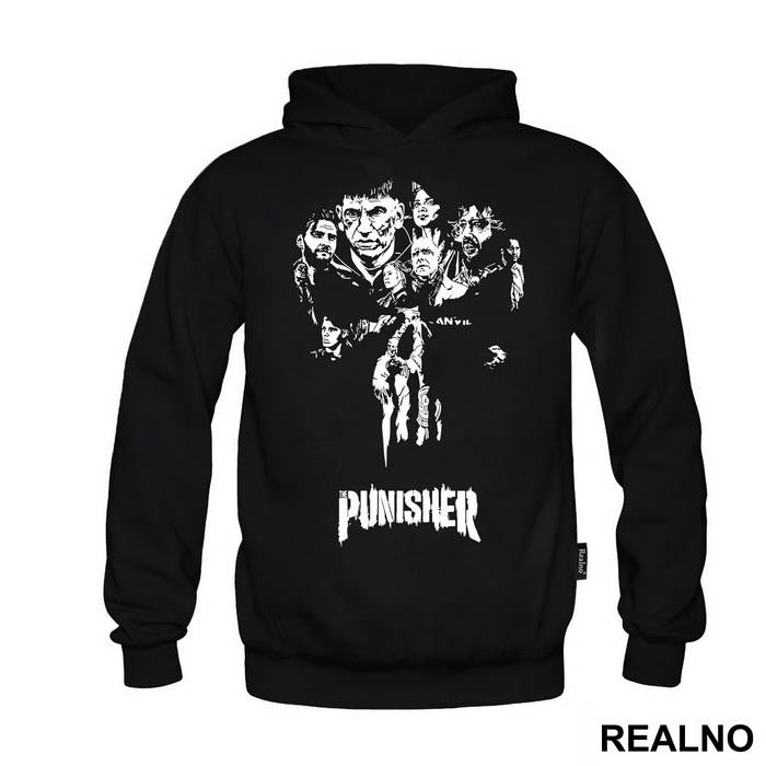 Characters - Skull - Punisher - Majica