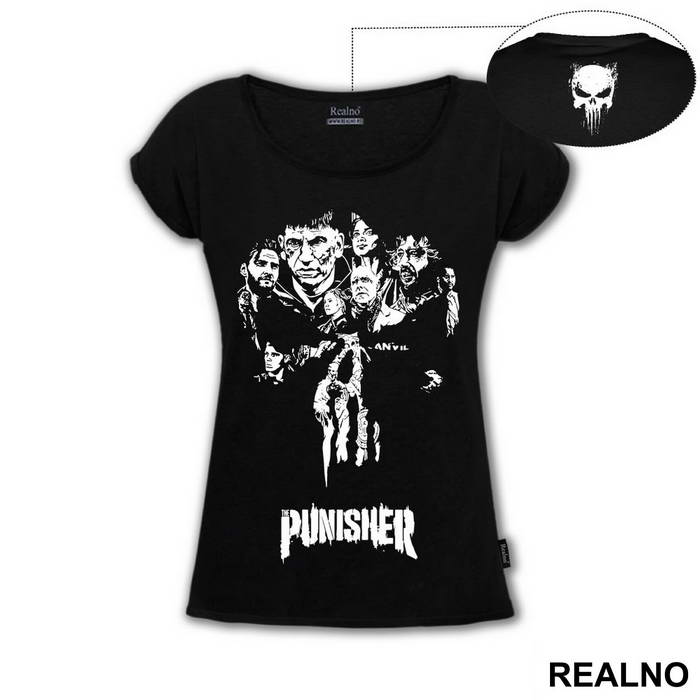 Characters - Skull - Punisher - Majica