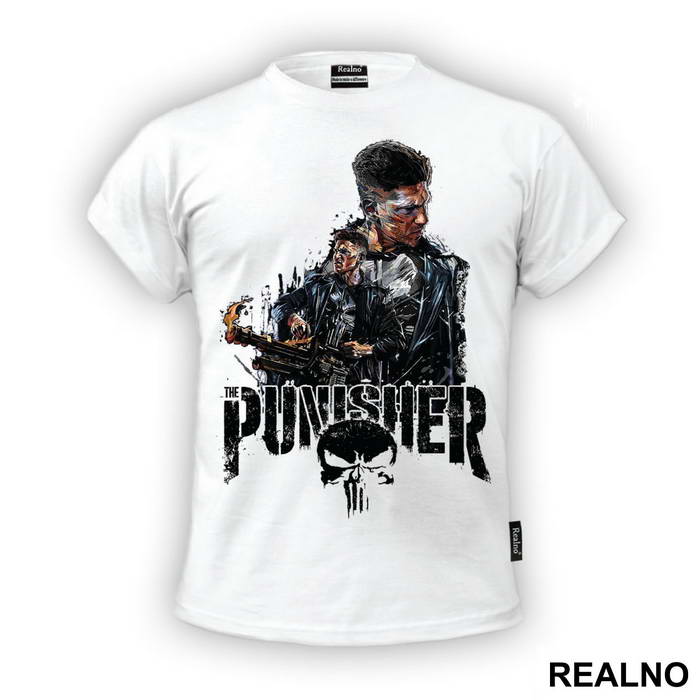 Scratched Picture - Punisher - Majica