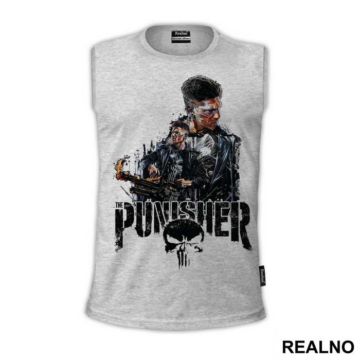 Scratched Picture - Punisher - Majica