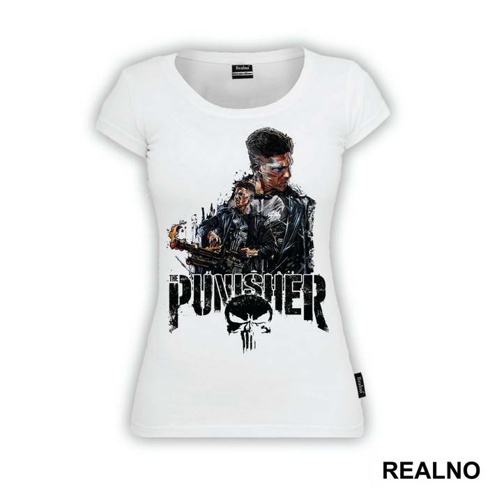 Scratched Picture - Punisher - Majica