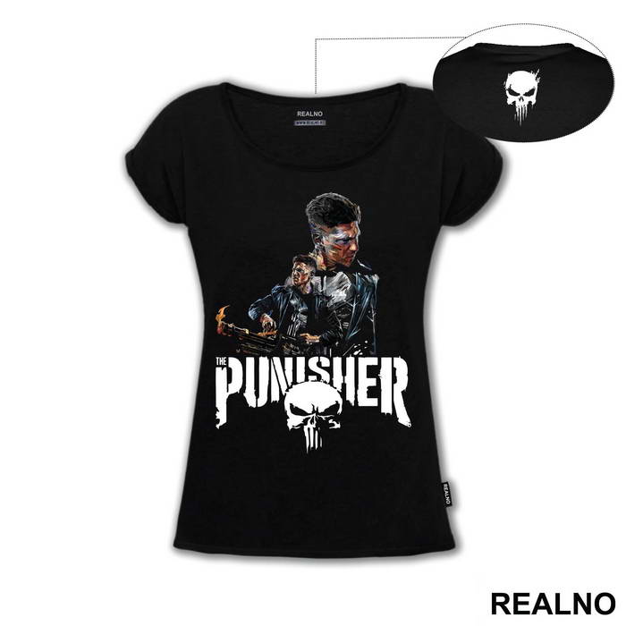 Scratched Picture - Punisher - Majica