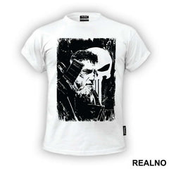 Black Portrait - Punisher - Majica