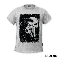 Black Portrait - Punisher - Majica